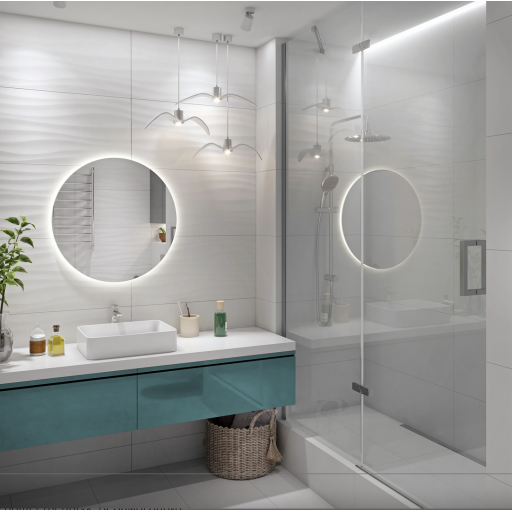 Керамогранит Global Tile Princess GT40805853MR 40*80 белый